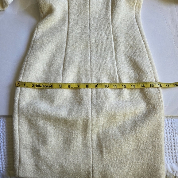 Coat Dress with Faux Fur Trim - Picture 6 of 13